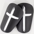 thumbnail image 4 of Meitianfacai S Size Adult Mini Football Leg Protector Men's And Women's Thick Leg Protector Plug In Sports Protective Equipment, Black, 4 of 7