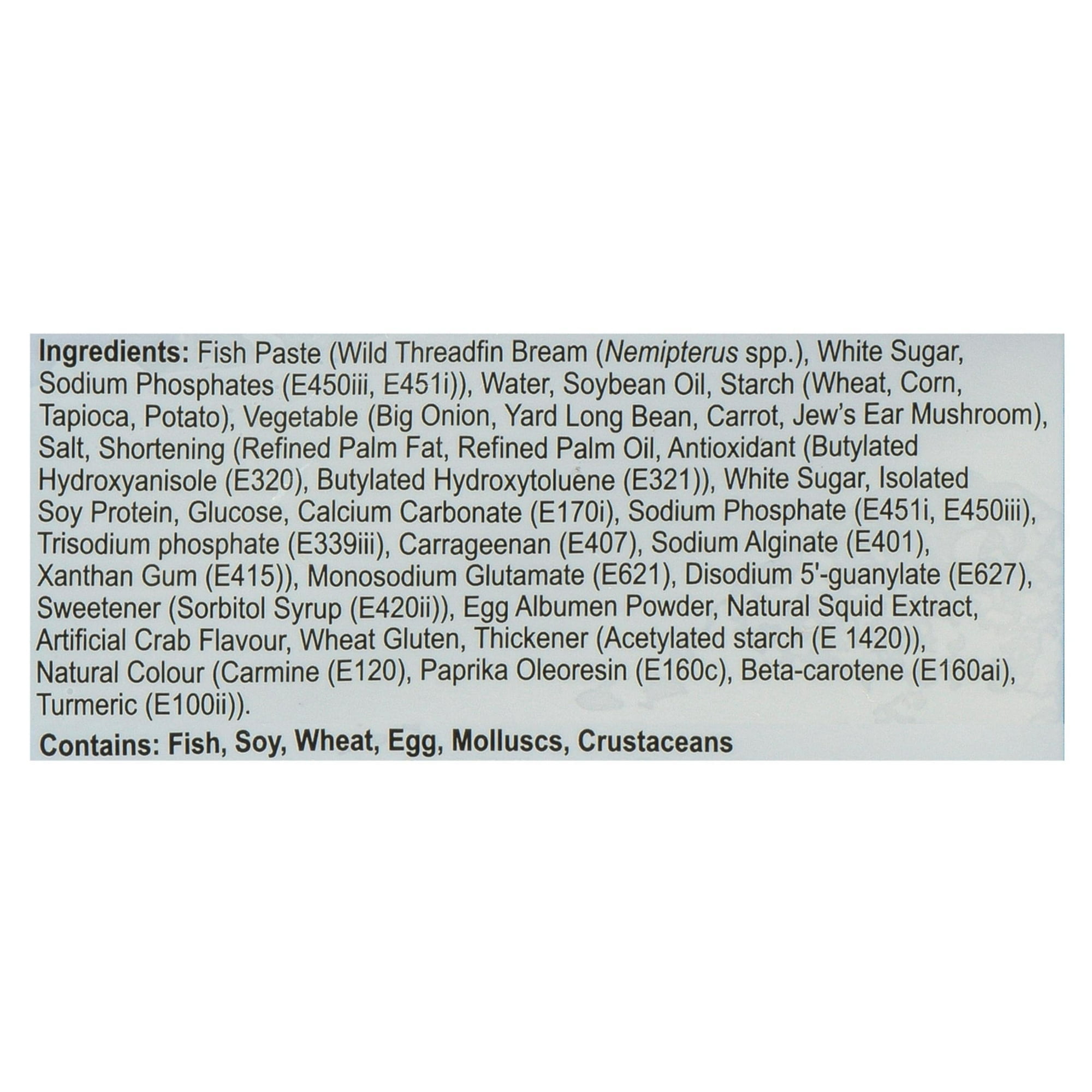 Searay Assorted Fish Cake, Frozen, 500 g