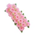 thumbnail image 4 of Baohd Chemin de Table Panneau de Fleurs Roses pour Mariage Rose, 4 of 8
