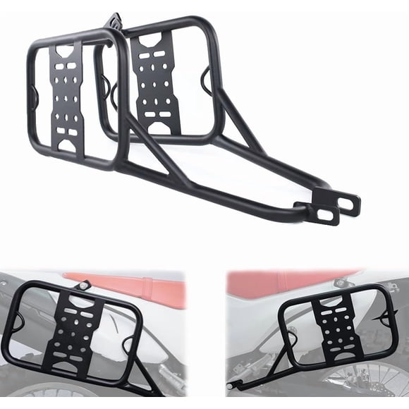 Supports Supports de Sacoches Adaptés pour CRFL - CRF L Sacoches de Moto Porte-Bagages Latéral Support de Sacoches Supports en Acier