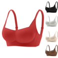 thumbnail image 1 of Jovati Everyday Bra for Women, Seamless Medium Support Wireless Bra with Adjustable Straps, Molded Cups, Breathable Microfiber Fabric, Classic Fit, 1 of 6