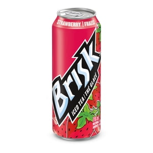 Brisk Strawberry Iced Tea 710 ml, Can
