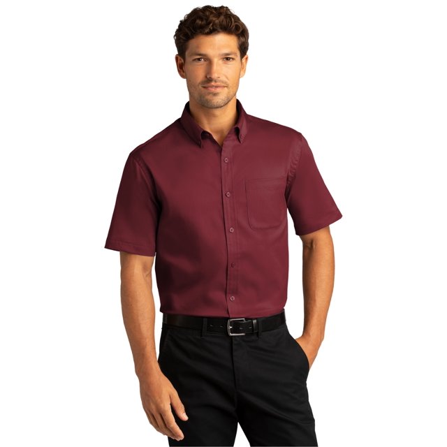 Port Authority Men's Short Sleeve SuperPro React Twill Shirt - W809