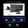thumbnail image 3 of LED Computer Case Light Strip Flexible RGB Light Strip Diode 5V Desktop Screen TV Background Lighting USB Powered Remote Control 1 Meter, 3 of 8