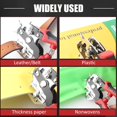 thumbnail image 2 of Revolving Punch Plier Kit Professional Leather Hole Puncher Set Heavy Duty Leather Punch Tool with 6 Solid Holes for Belts  Watch Bands  Handbag Straps, 2 of 9