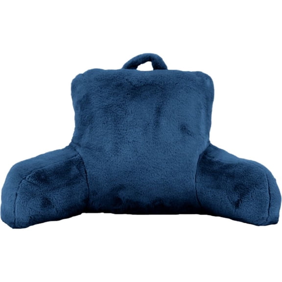Hometrends Repose-lit en fourrure bleu marine