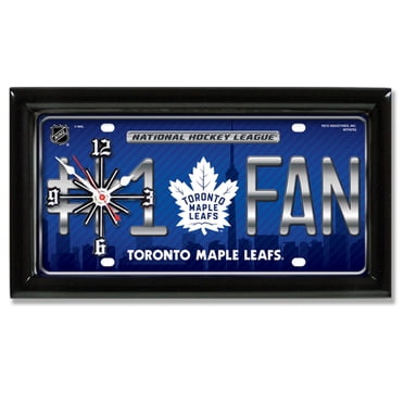 Horloge murale Maple Leafs de Toronto LNH de GTEI