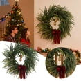thumbnail image 1 of 24 Inch All Season Decorative Wreath for Front Door Porch Window Wall Home Indoor and Outdoor Display, 1 of 5