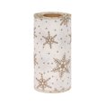 thumbnail image 1 of Holiday Time 6 inch x 20 feet  Snowflake Ribbon, Champagne Gold, 1 of 4