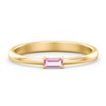 thumbnail image 1 of East-West Stackable Baguette Ring in 10K Yellow Gold, 1 of 3