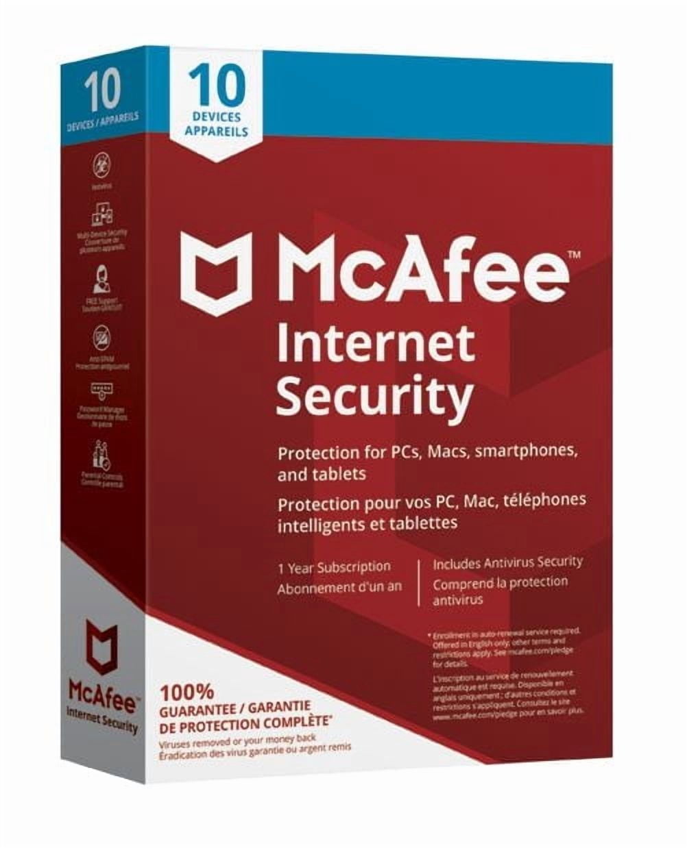 McAfee Internet Security 10 Device