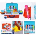 thumbnail image 4 of Children Suitcase Playset Simulated Pretend Play Cosmetic Toy Kids Toy Tool Set, 4 of 10