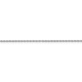 thumbnail image 3 of Leslie's 10K White Gold 1.2 mm Loose Rope Chain (Weight: 1.69 Grams, Length: 18 Inches), 3 of 4