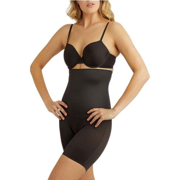 Miraclesuit Comfy Curves Hi-Waist Long Leg Thigh Slimmer Shapewear 2519