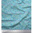 thumbnail image 1 of Soimoi polyester Crepe Fabric Flower Artistic Decor Fabric Printed Yard 42 Inch Wide, 1 of 3