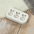 thumbnail image 4 of Harpily Popsicles Molds Easter Bunny Eggs DIY Cake Baking Tool Silicone Molds, 4 of 7