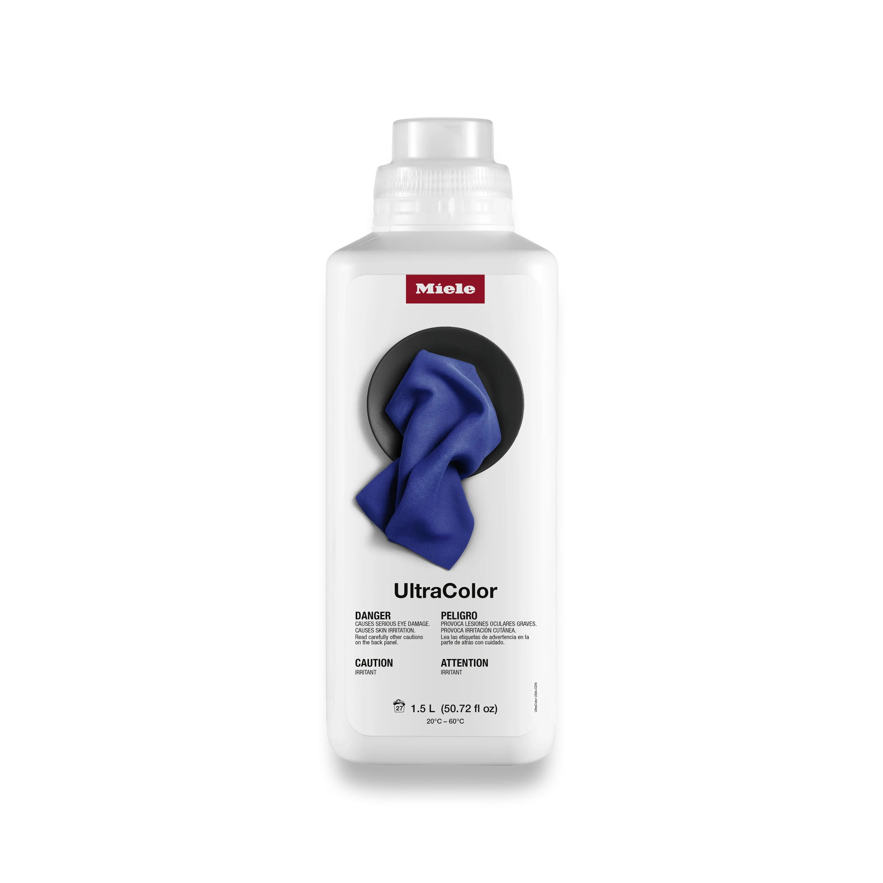Miele Original UltraColor Liquid Laundry Detergent for Miele Washing Machines, Colour Protection for Dark and Coloured Fabrics, 1.5 L - 11979450
