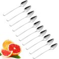 thumbnail image 3 of Fruit Spoon Stainless Steel Dessert Spoon Serving Spoon for Grapefruit, 3 of 10