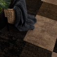 thumbnail image 4 of eRug Outlet Montage Collection Modern Abstract Area Rug (5x8 feet) - 5'3" x 7'7", Brown, 4 of 6