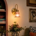 thumbnail image 2 of Beautiful Pink Flower Petal LED Rechargeable Wall Sconce by Drew Barrymore, 2 of 4