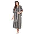 thumbnail image 2 of Caftans Longs pour Femmes Grande Taille Robe Caftan Robe de Soirée Fête Été Plage Robe d'Été Manches Kimono Longues Robes Décontractées en Ligne, 2 of 7