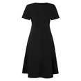 thumbnail image 3 of UPPADA Robe de Cocktail pour Femmes à Manches Longues Robe d'Invitée de Mariage Fente Latérale Robe Formelle Évasée Taille Haute Robe de Fête Robe de Bal Robe de Cocktail Offre, 3 of 7