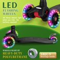 thumbnail image 3 of AKDSteel Trottinettes pour Enfants de 3 à 5 Ans, Trottinette à Pousser pour Garçons Filles Tout-Petits, 4 Hauteurs Réglables, Roulement AEBC-9, 3 Roues Lumineuses, Inclinaison pour Diriger, Activités Extérieures pour Enfants de 3 à 12 Ans, 3 of 6