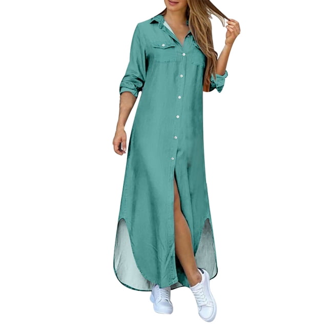 Ketyyh-chn99 Robes d'Été pour Femmes Robe d'Été Robes pour Femmes Robe d'Été Manches à Volants Ample Fluide Plissée Mini-Robe Vert Menthe,3TG