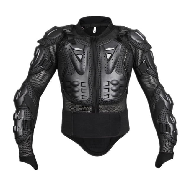 Veste d'Armure Intégrale de Moto Motocross Course Colonne Vertébrale Protection de Poitrine Manteau