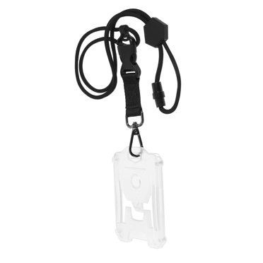 Card Holder Name Badge Holders ID Card Holder Card Sleeve with Lanyard Card Sleeve Protector