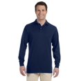 thumbnail image 1 of Jerzees Adult 5.6 oz. SpotShield Long-Sleeve Jersey Polo - 437ML, 1 of 1
