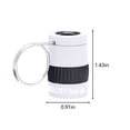 thumbnail image 3 of Kyusrd Summer Outdoor Patio Deals！Miniature Fingertip Binoculars Monoculars Compact Portable Mini Handheld Binoculars Pocket High Magnification Scope,Camping Hiking Travel Tech Goggles, 3 of 6