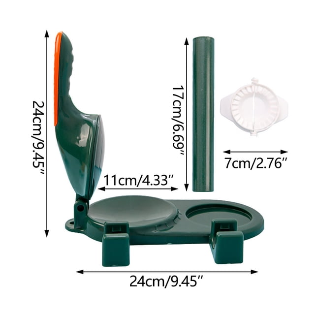XZNGL Creative Household Dumplings Kitchen Artifact Pressing Dumpling Skin Artifact Manual Pressing Dough Tool