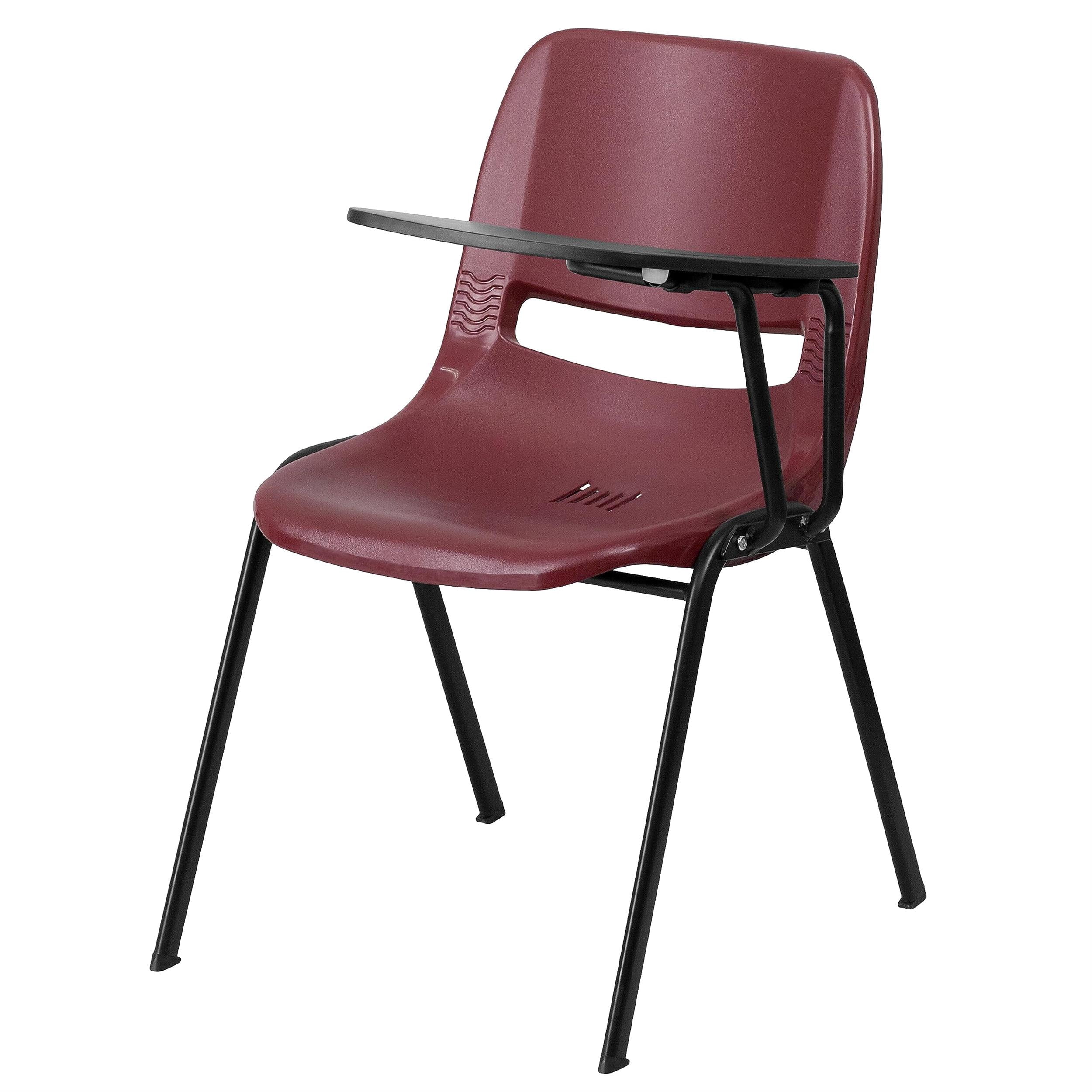 Bowery Hill Chaise d'Appoint Ergonomique en Coquille, Bourgogne