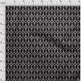thumbnail image 3 of oneOone Georgette Viscose Fabric Geometric Ikat Printed Craft Fabric BTY 42 Inch Wide, 3 of 4