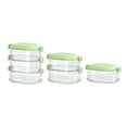 thumbnail image 1 of Binwennn Cereal And Milk Container Soup Containers Containers for Organizing Bathroom Layered Seasoning Storage Layered Transparent Seasoning Storage Storage For Fruits Vegetables, 1 of 2