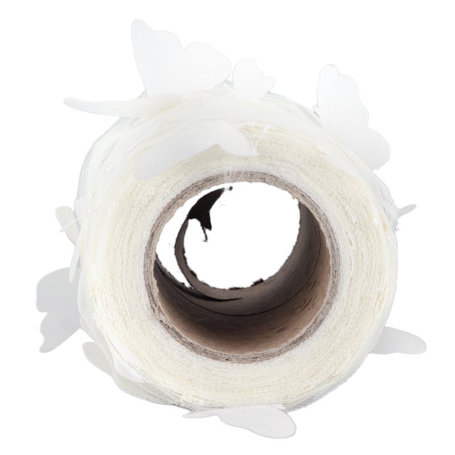 Sewing Tulle Rolls, Convenient To Use Tulle Roll for Decorating Weddings ,White,Black,Light Blue,