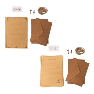 FloreceBien Papier vintage et enveloppes - Dessins de papier classiques - Papier d'impression vintage, Papier d ́écriture vintage