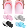 thumbnail image 2 of 1/2Pairs Invisible Height Increase Insoles Silicone Pad New Heel Sock H0K8, 2 of 9