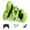 Green, variant on YIMWNYI 2.4G Mini Double-sided Stunt Car, Remote Control Car, 360 Degrees Rotating Drifting Climbing Car, Ideal for Indoor and Outdoor Racing, Great Gift for Ages 6+