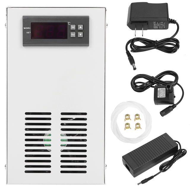 Fish Tank Accessories,US Plug 100‑240v Aquarium Fish Tank Cooling System Aquarium Water Chiller High-End Performance