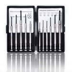 11PCS Mini Jeu de tournevis de précision, petit tournevis pour l'électronique, jouets, ordinateur, réparation de montres