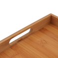 thumbnail image 3 of Rongfmy Bamboo Wooden Serving Tray Food Dinner Handles Kitchen Utensil,Easy To Clean, 3 of 9