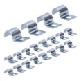 thumbnail image 3 of Saddle Clamp Buckle,20PCS Single Hole Pipe Single Hole Pipe Clamp Hose Clamps Streamlined Design, 3 of 14