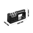 thumbnail image 3 of EGNMCR Kitchen Utensils Set, Kitchen Knife Sharpener Practical Lazy Quick Sharpener Multifunctional Kitchen Knife Handheld Sharpening Stone Ceramic Sharpener knife sharpener, 3 of 6