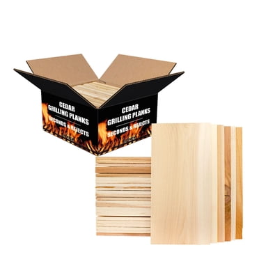 Lot de 30 Planches de Cuisson en Cèdre / Vrac / Secondes
