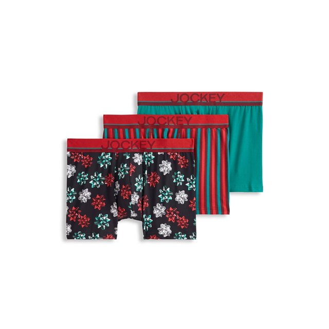 Jockey True Style 4" Trunk - 3 Pack