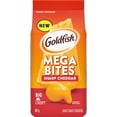 thumbnail image 1 of Craquelins Goldfish(MD) Mega Bouchées Cheddar Fort, Sachet de 167 g, 1 of 9
