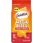 Goldfish® Mega Bites Sharp Cheddar Crackers 167 g Bag
