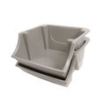 thumbnail image 2 of Mainstays Kids 2-Pack Stacking Bins - Grey, 2 of 5